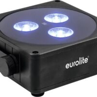 EUROLITE AKKU Flat Light 3 sw